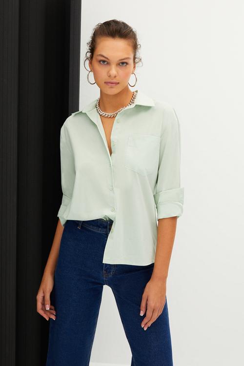  RAHAT KESİM POPLİN GÖMLEK