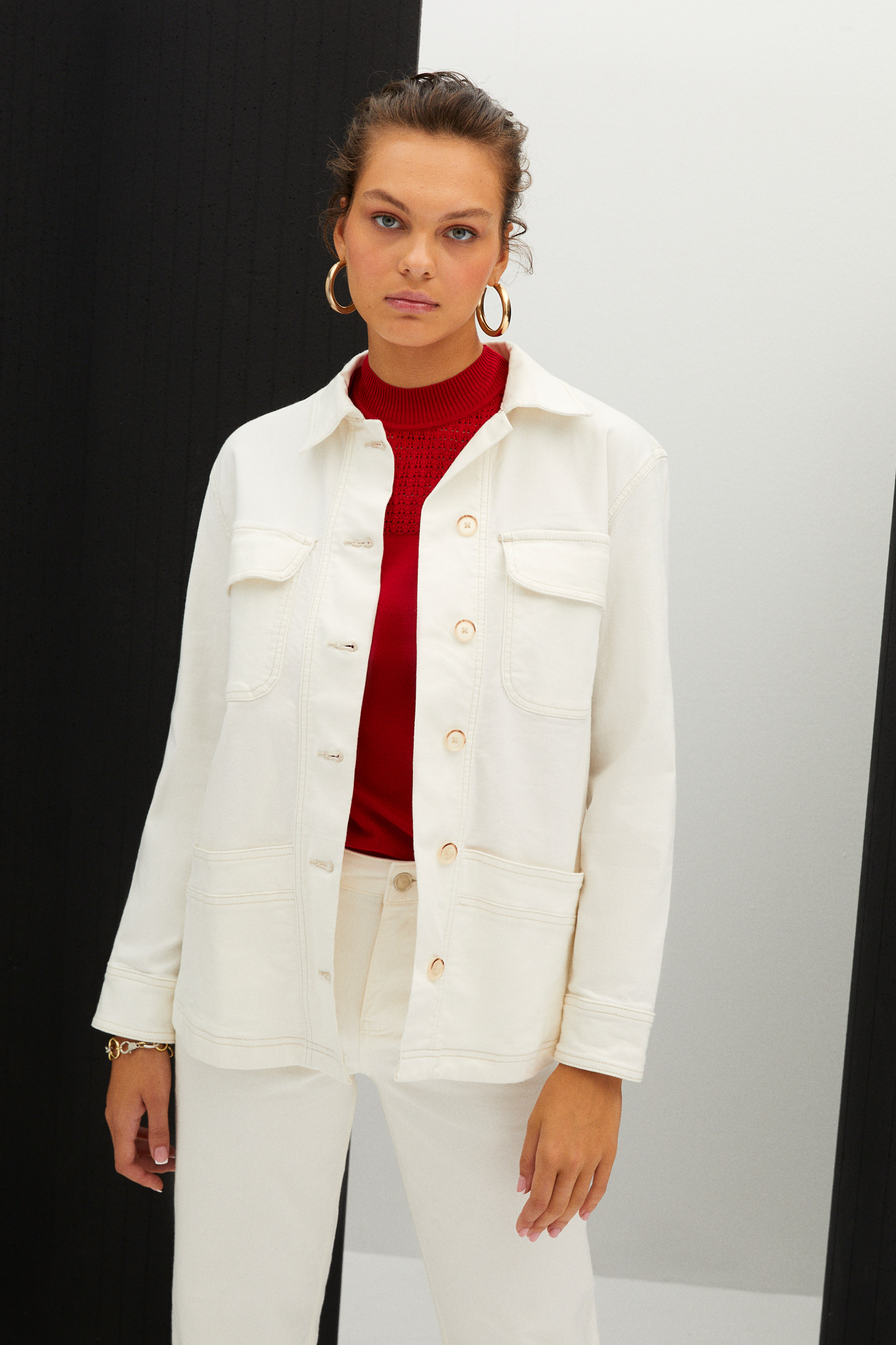 CEP DETAYLI CASUAL CEKET