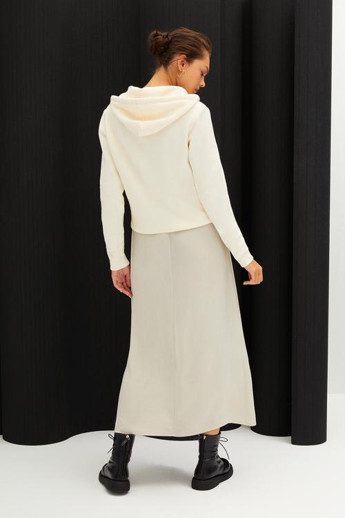  FERMUARLI KAPÜŞONLU SWEATSHIRT