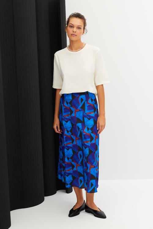  BİSİKLET YAKA KISA KOLLU T-SHIRT