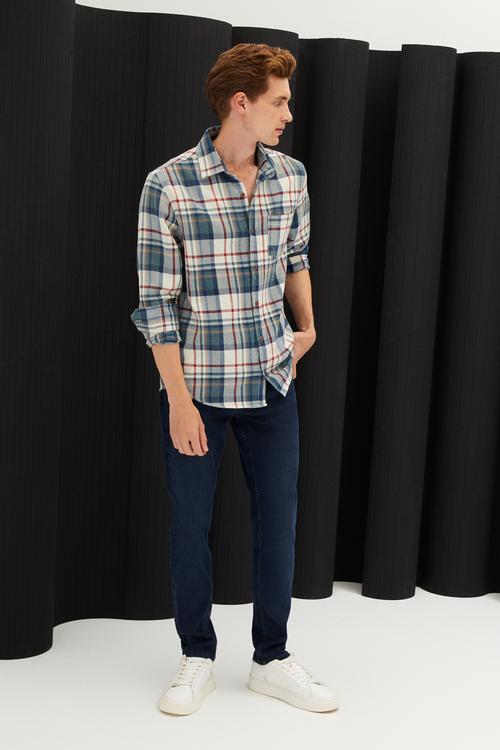  EKOSELİ REGULAR FIT GÖMLEK