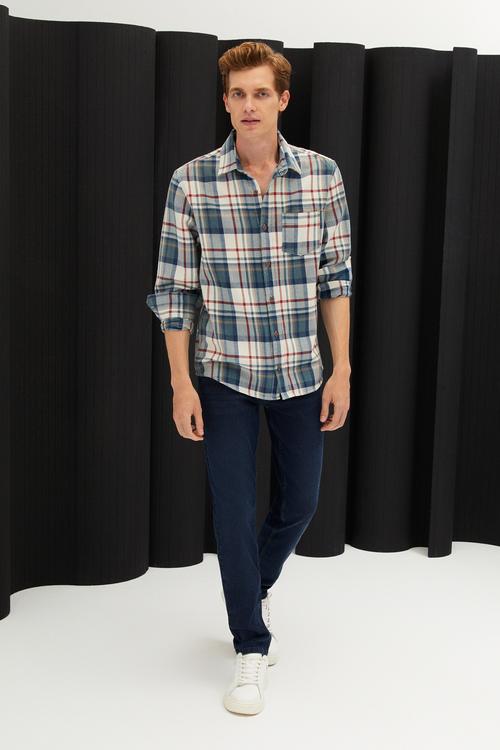  EKOSELİ REGULAR FIT GÖMLEK