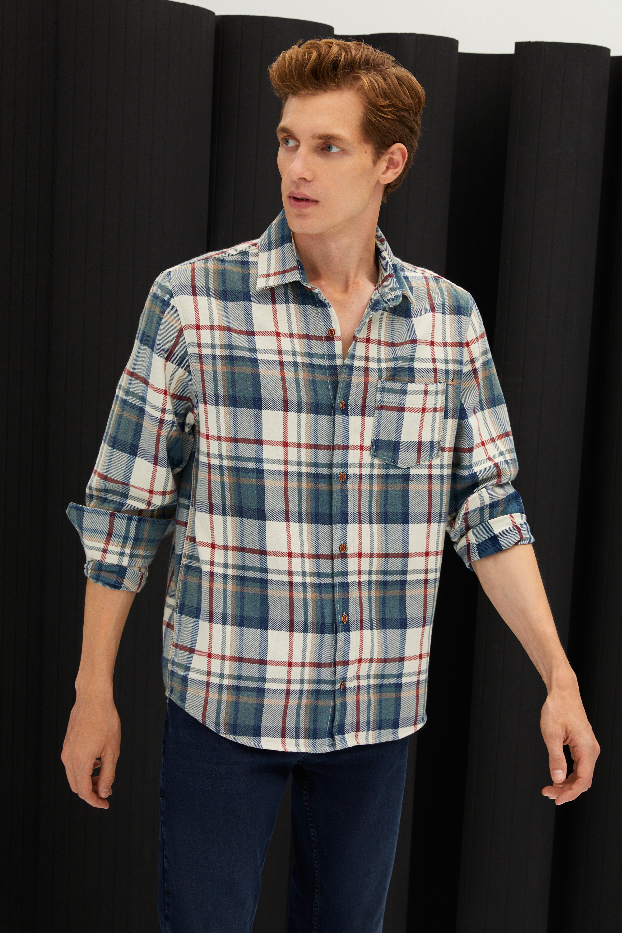 EKOSELİ REGULAR FIT GÖMLEK