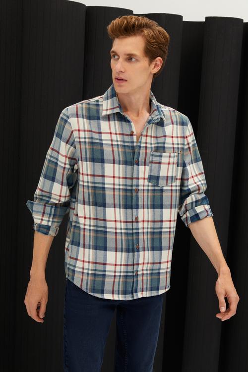  EKOSELİ REGULAR FIT GÖMLEK