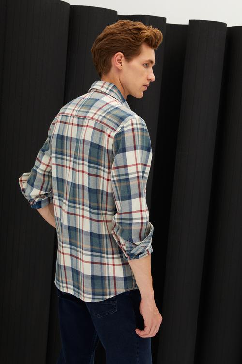  EKOSELİ REGULAR FIT GÖMLEK