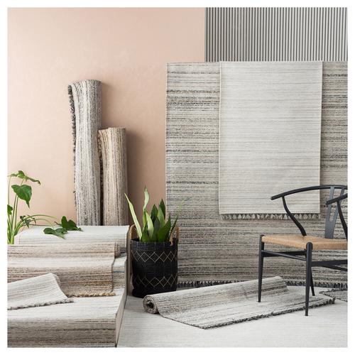  EMILY HALI GRİ ÇİZGİLİ 160x230