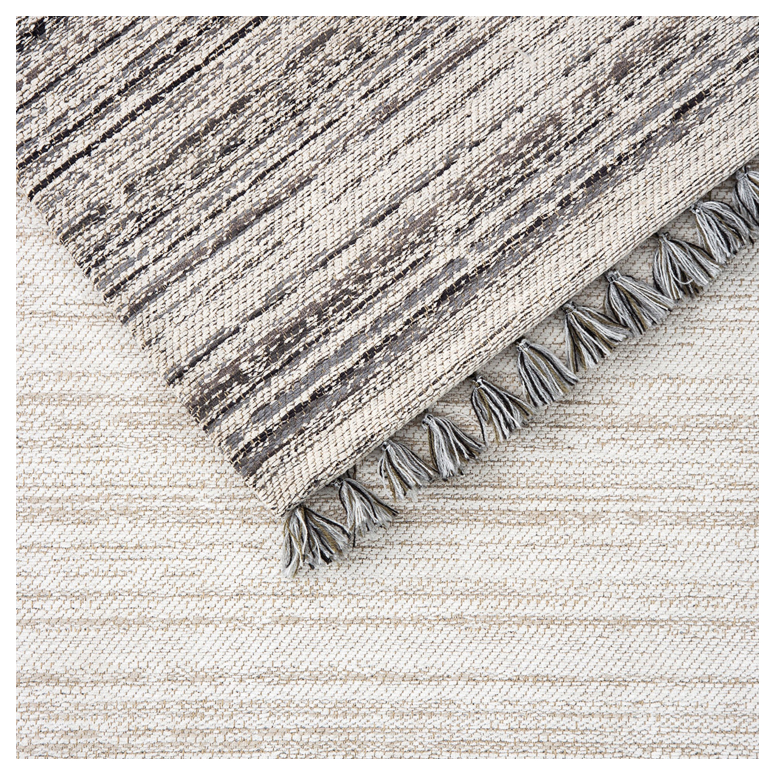 EMILY HALI GRİ ÇİZGİLİ 160x230