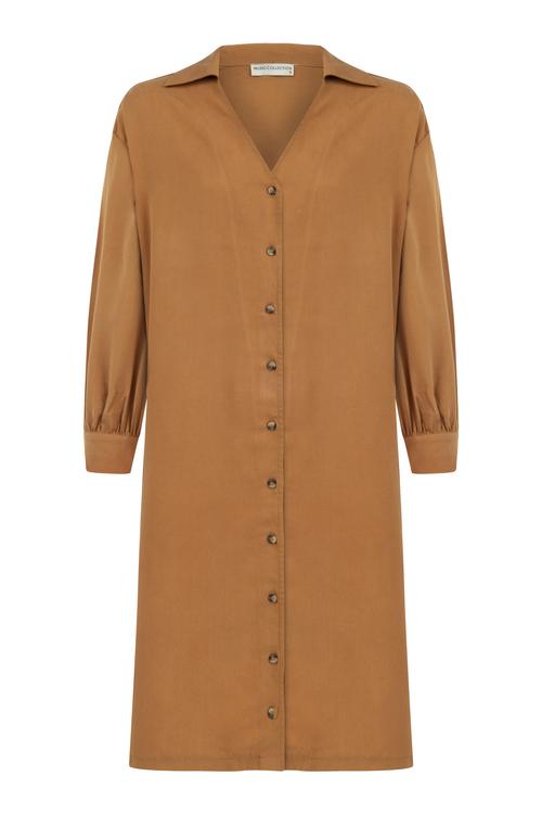  LİYOSEL MİDİ GÖMLEK ELBİSE