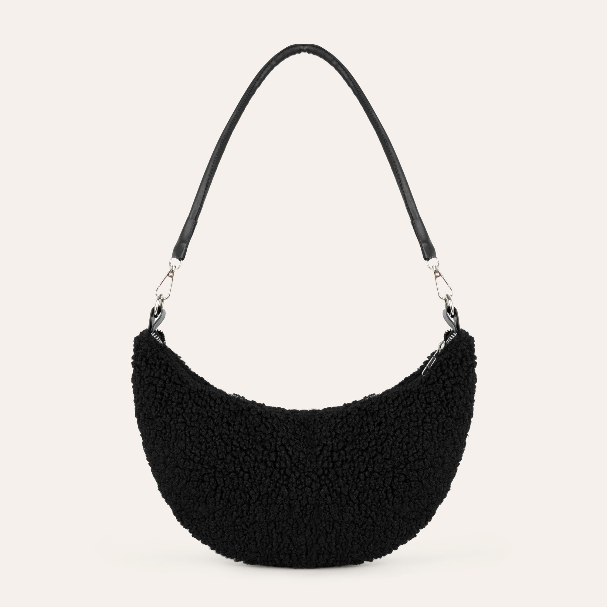 PELÜŞ OMUZ ÇANTASI