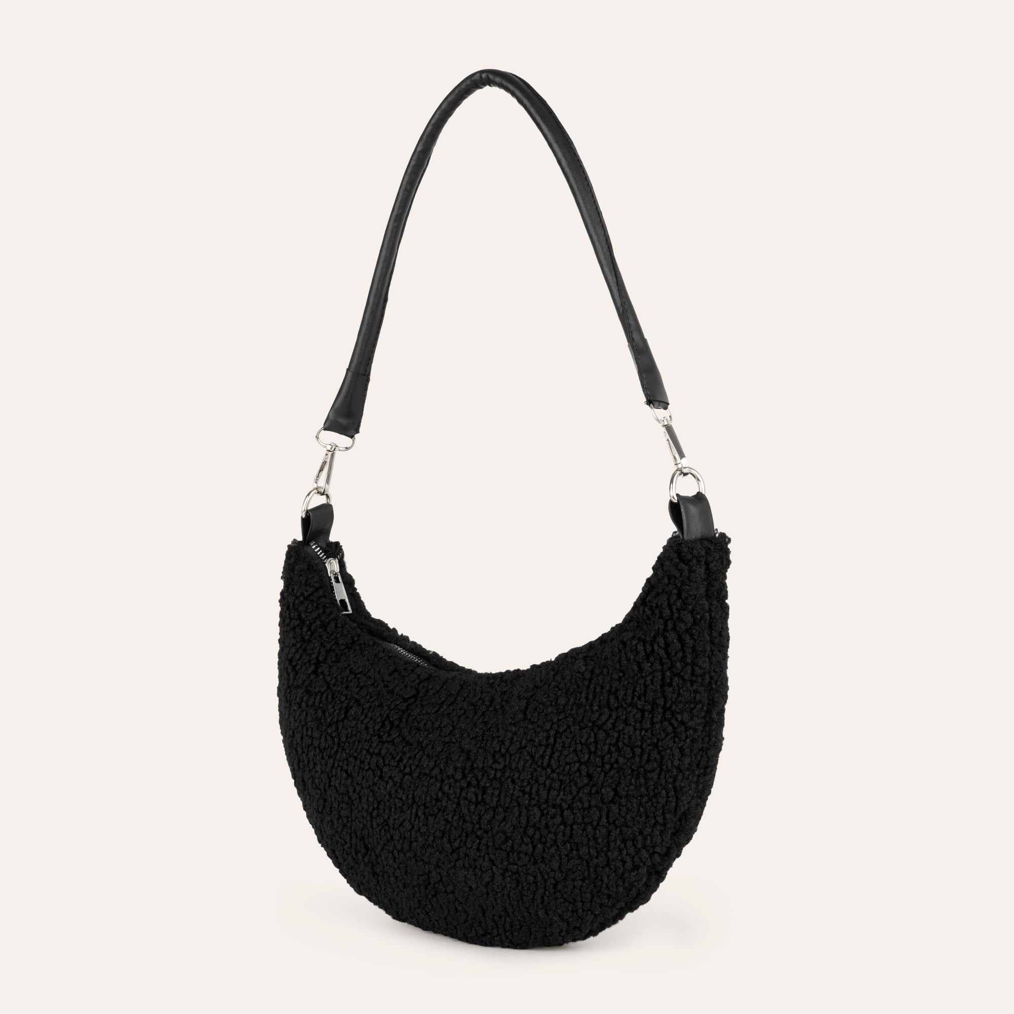 PELÜŞ OMUZ ÇANTASI