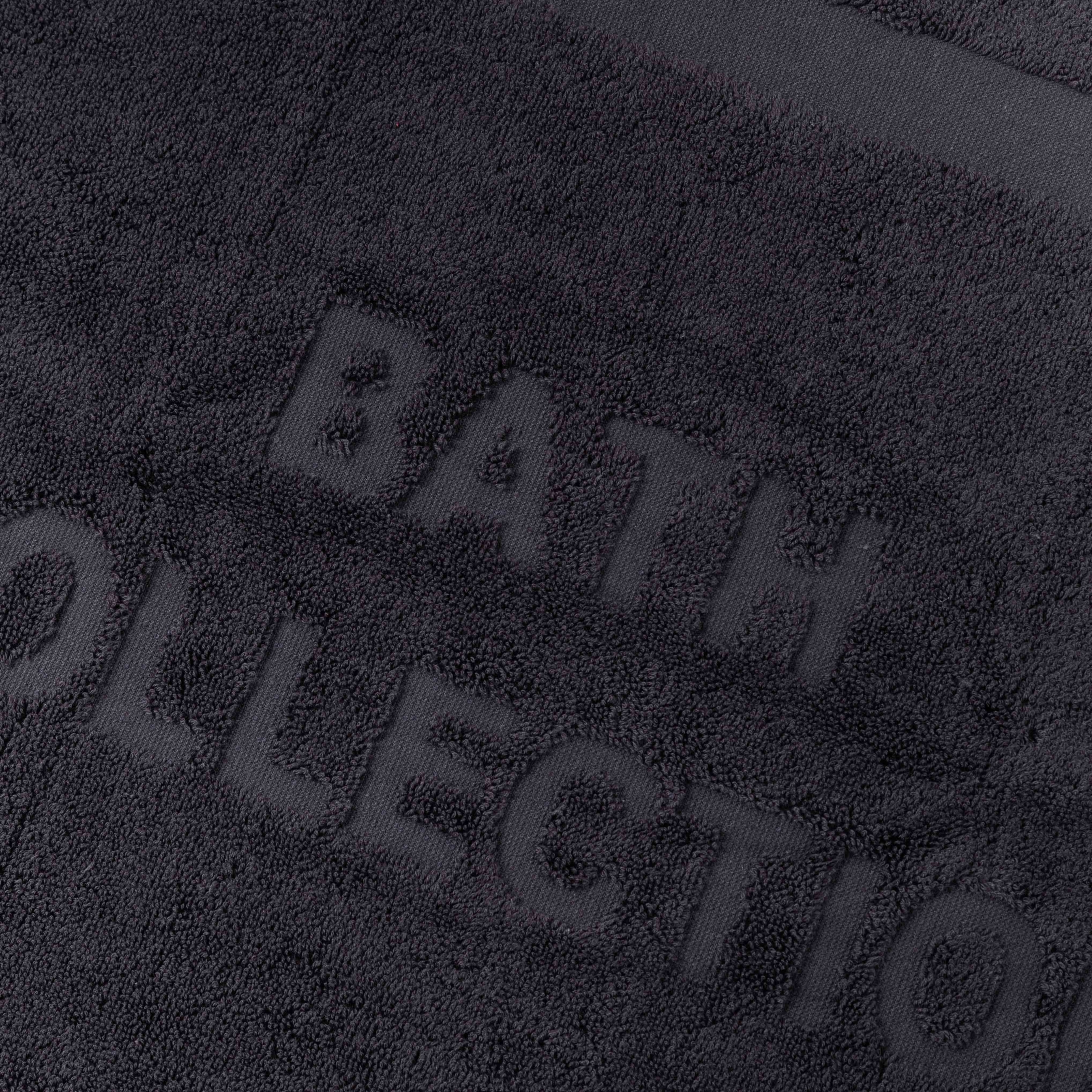 BARNES AYAK HAVLUSU SİYAH 50X70