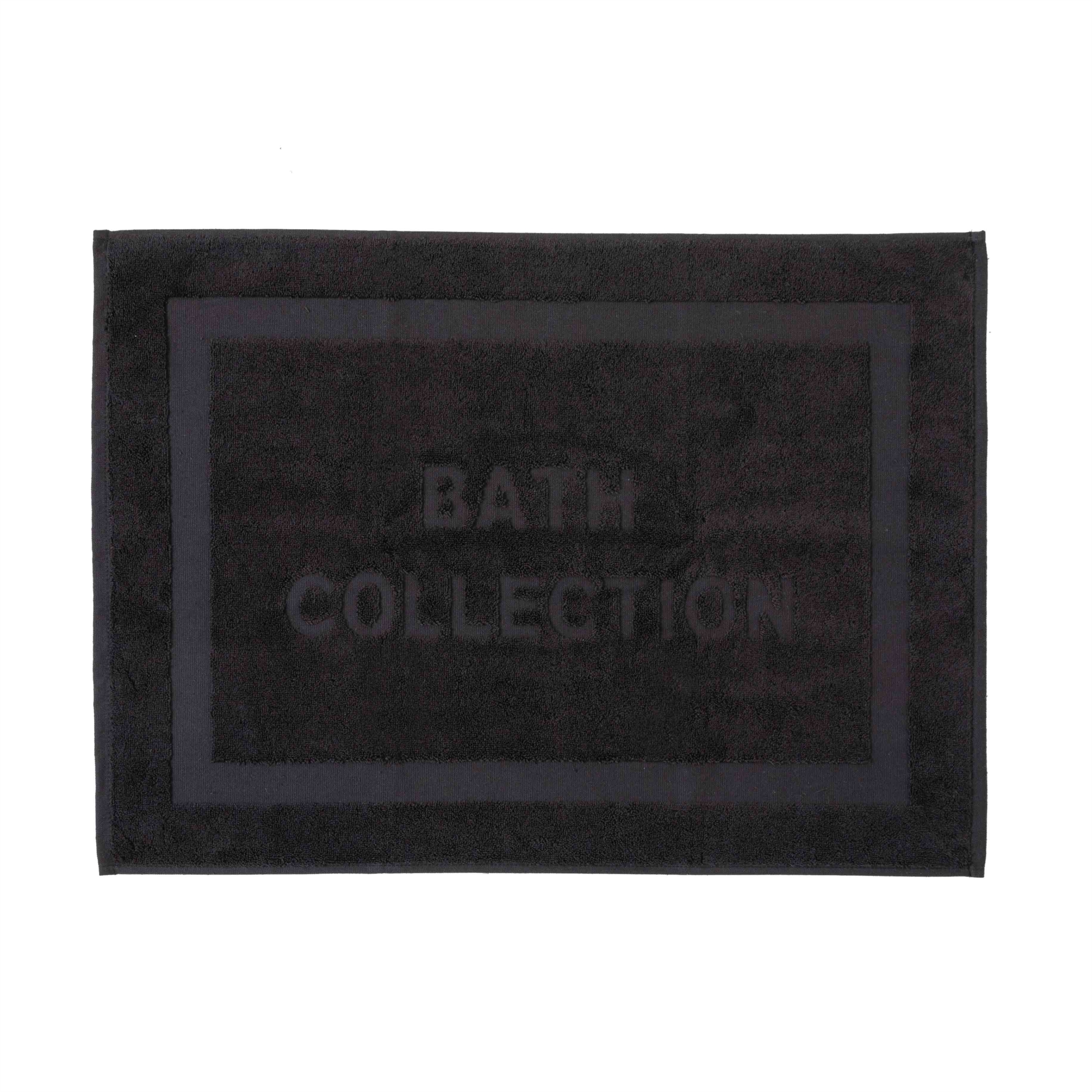 BARNES AYAK HAVLUSU SİYAH 50X70