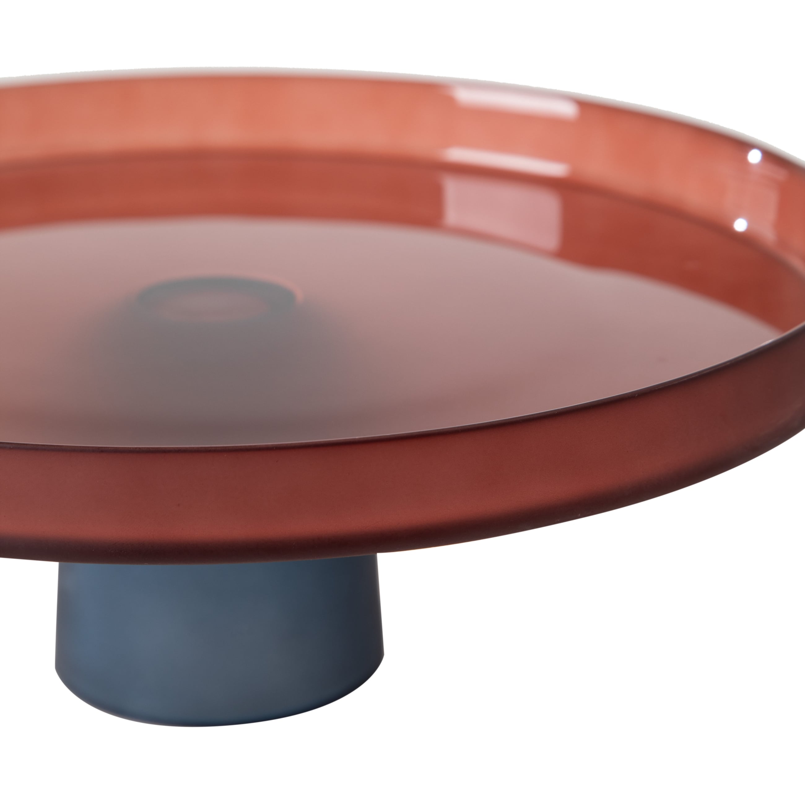 COLORS AYAKLI CAM SUNUM 28CM -KIRMIZI