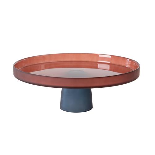 COLORS AYAKLI CAM SUNUM 28CM -KIRMIZI