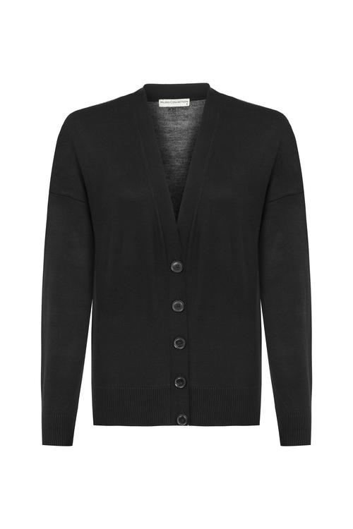  DÜĞMELİ V YAKA TRİKO HIRKA