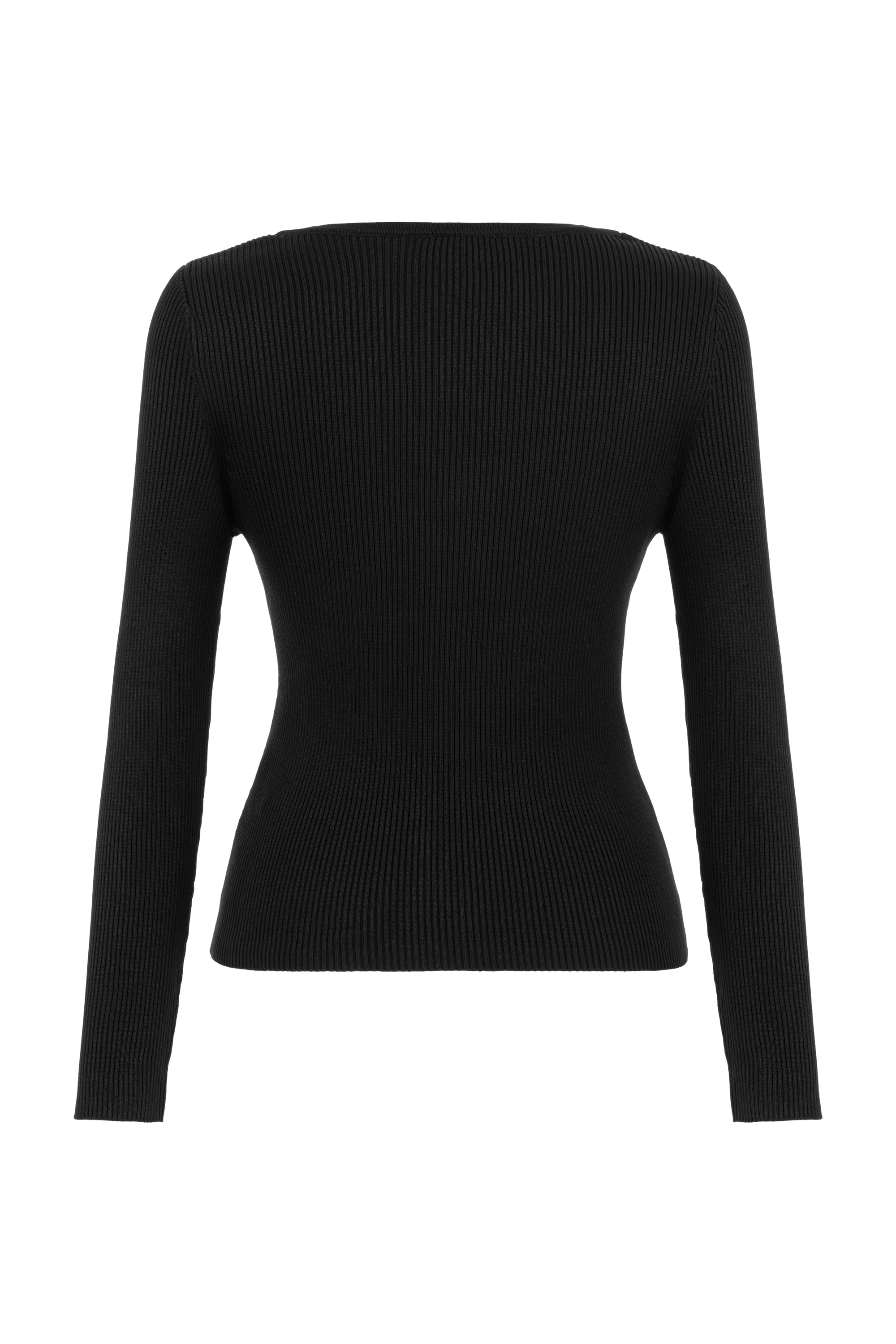 AÇIK YAKA TRİKO HIRKA