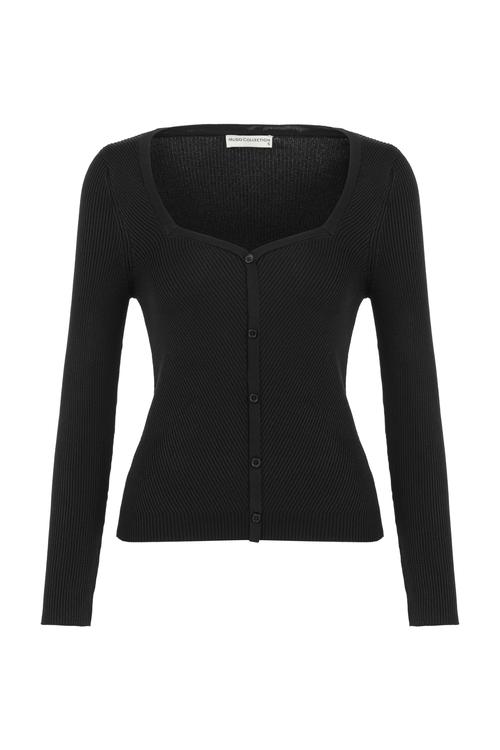  AÇIK YAKA TRİKO HIRKA