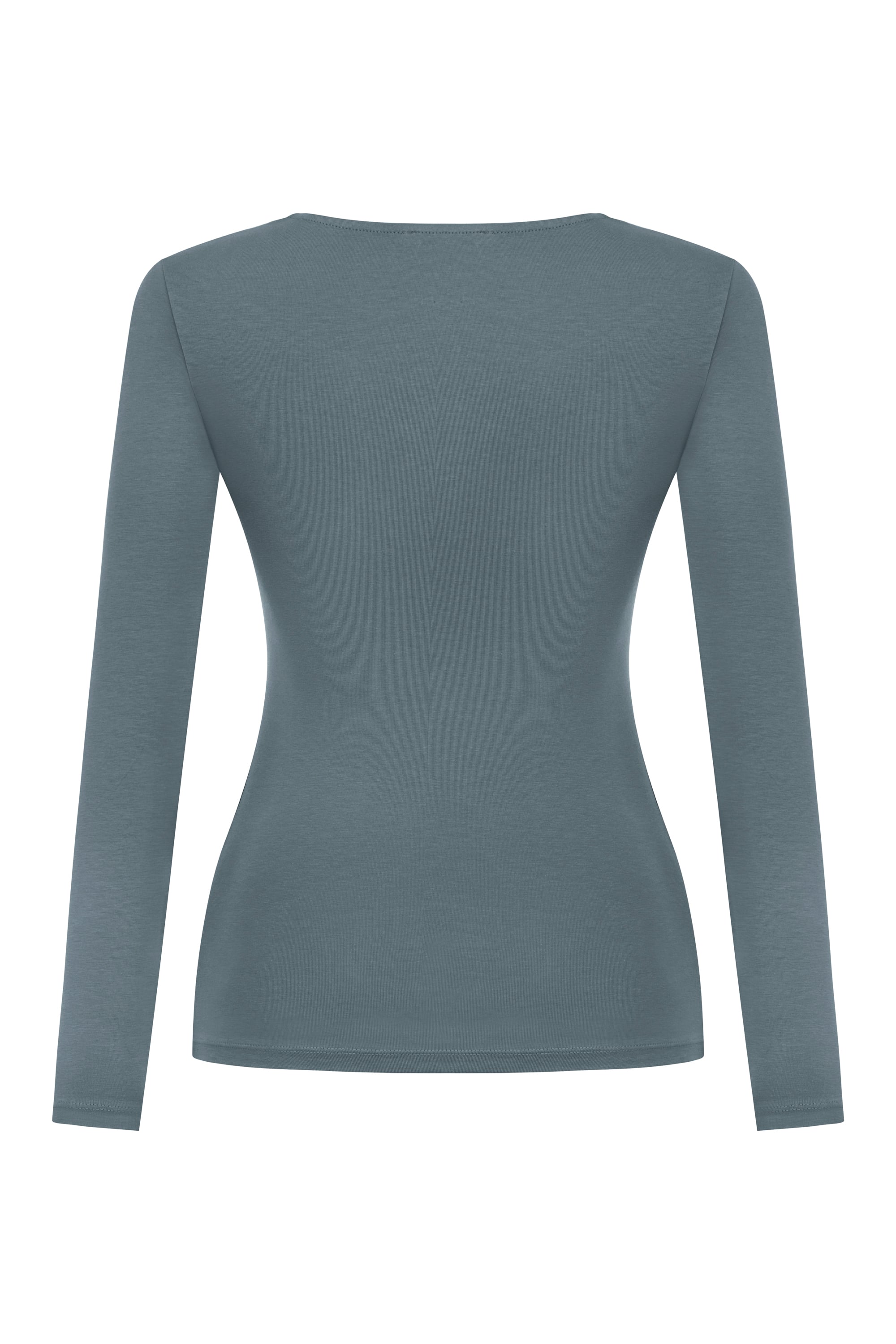 V YAKA UZUN KOLLU T-SHIRT