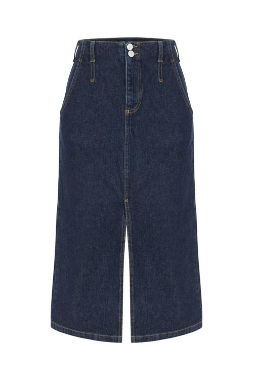  YIRTMAÇLI MİDİ JEAN ETEK