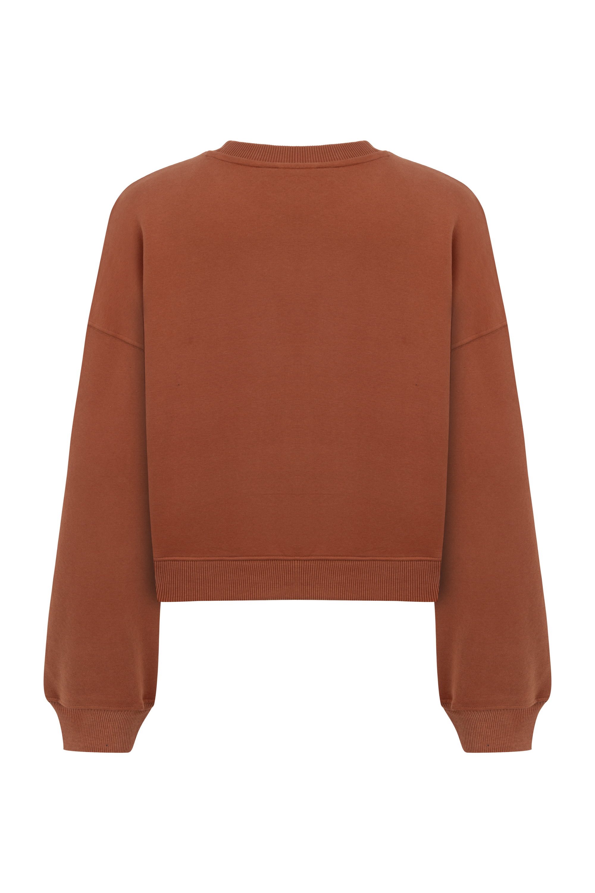 BİSİKLET YAKA SWEATSHIRT