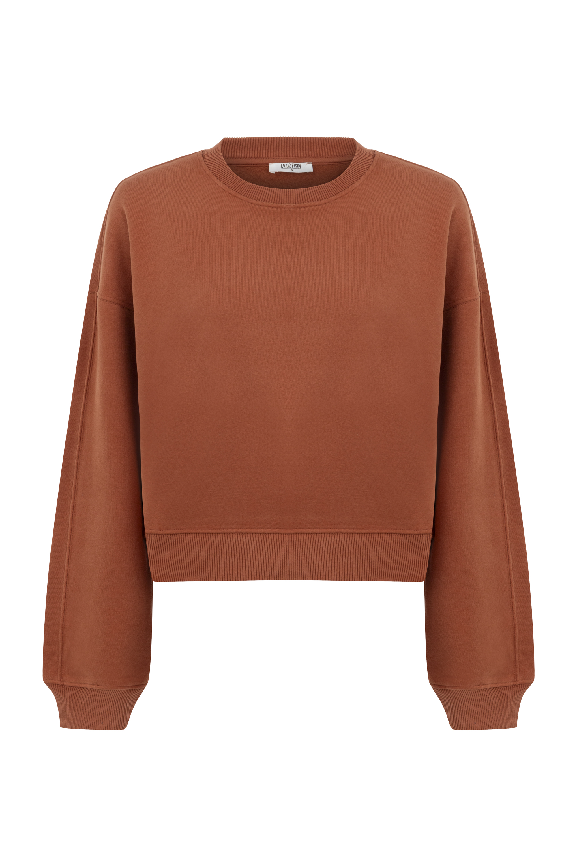 BİSİKLET YAKA SWEATSHIRT