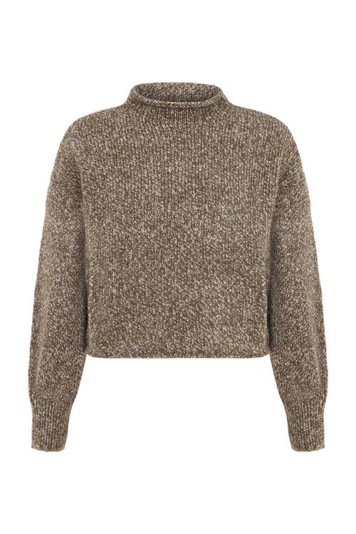  DİK YAKA TRİKO KAZAK