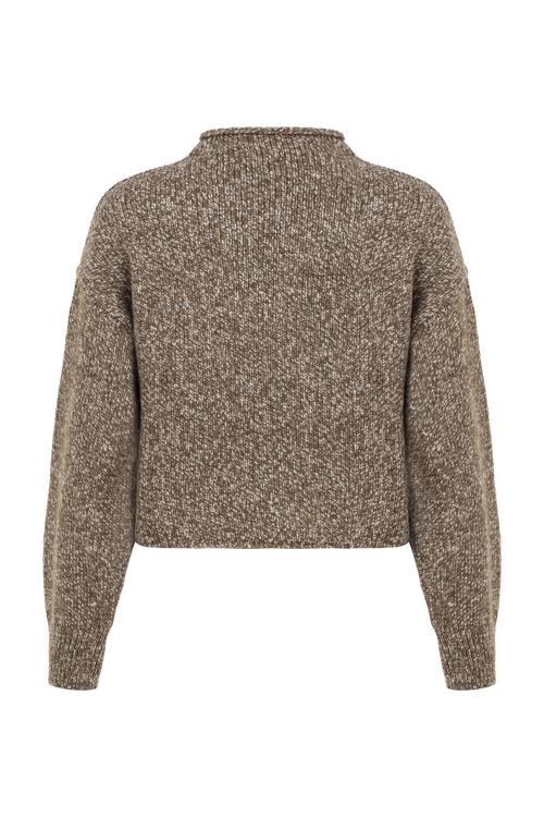  DİK YAKA TRİKO KAZAK