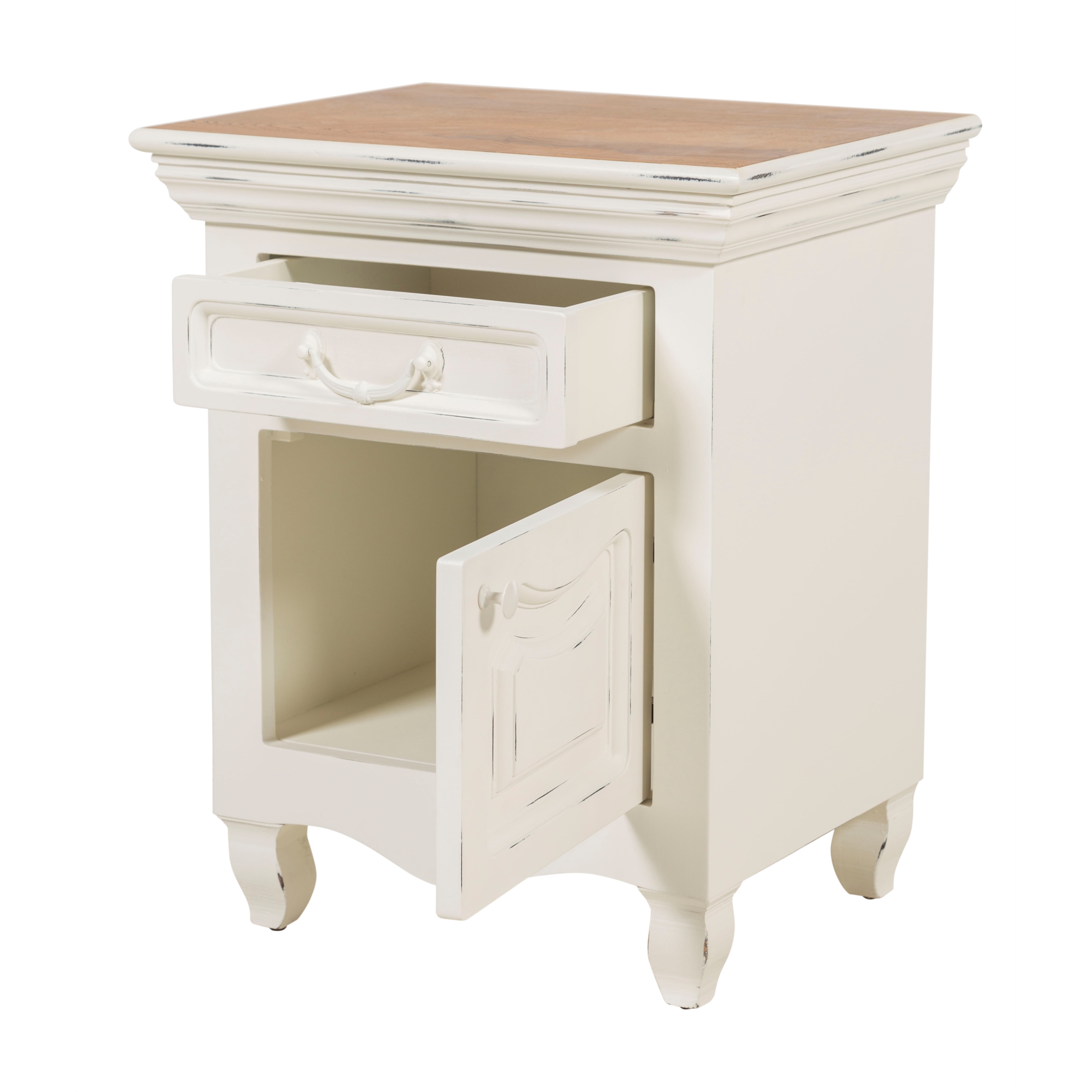 BORRA  KOMODİN BEYAZ SAĞ