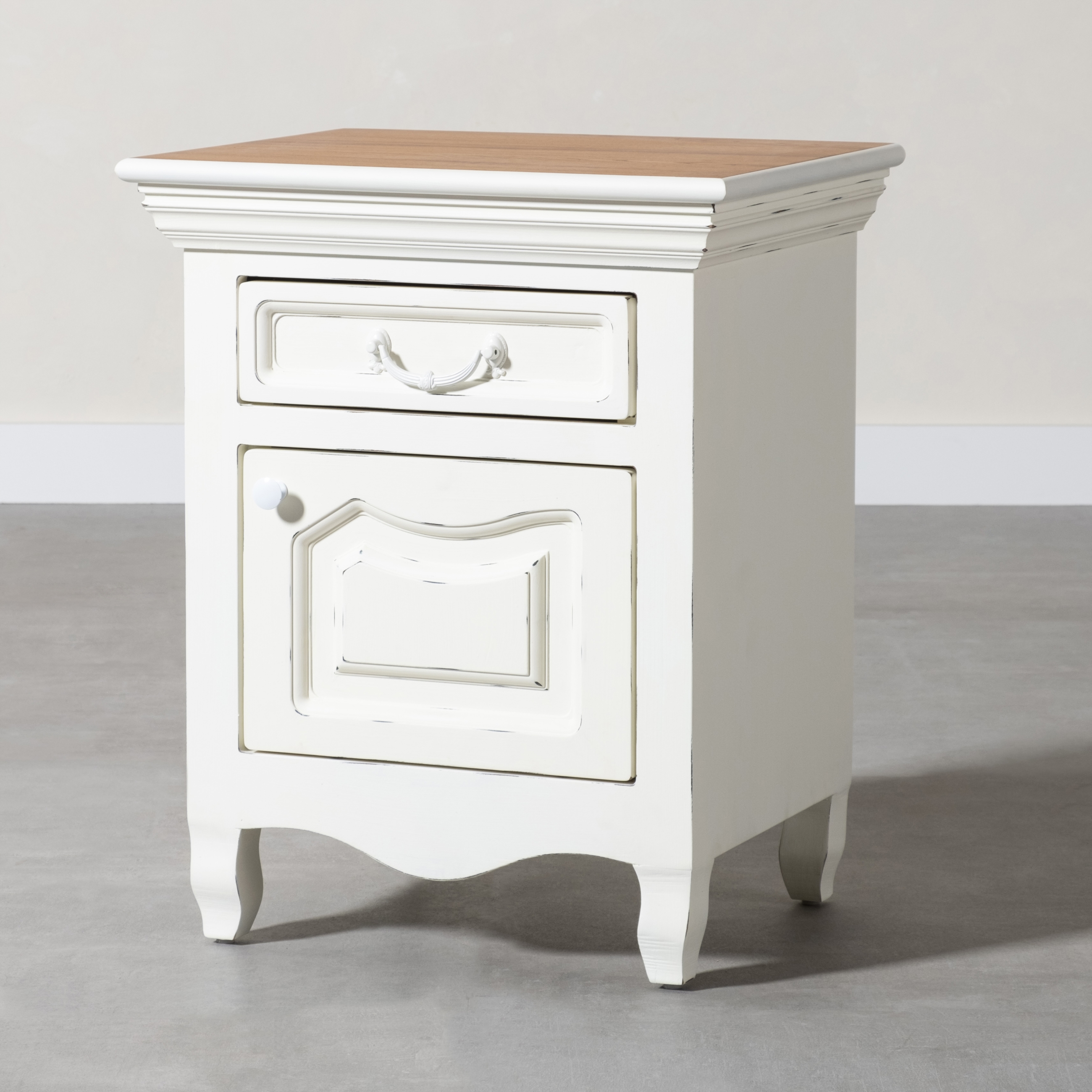 BORRA  KOMODİN BEYAZ SAĞ