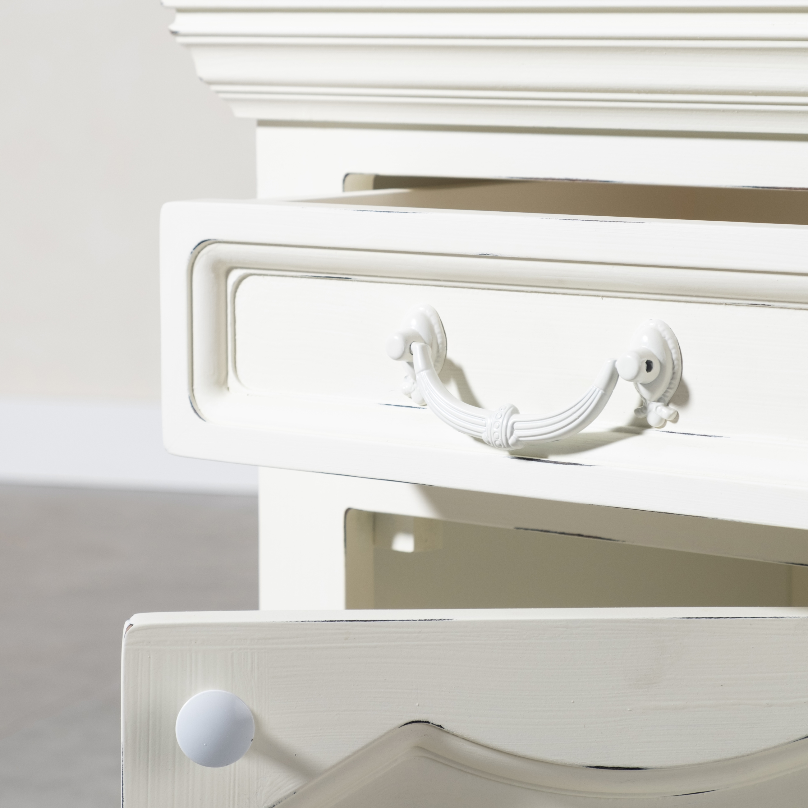 BORRA  KOMODİN BEYAZ SAĞ