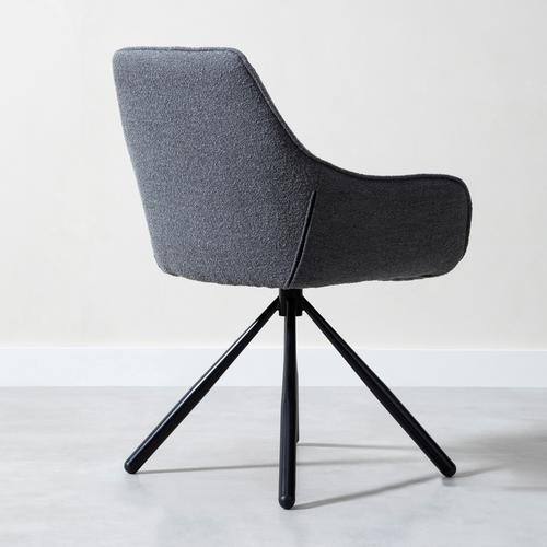  BRODY KOLÇAKLI SANDALYE KOYU GRİ