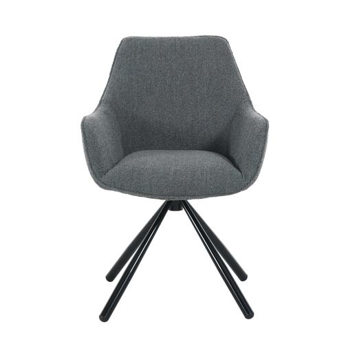  BRODY KOLÇAKLI SANDALYE KOYU GRİ