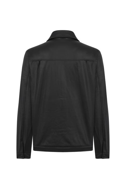  DERİ GÖRÜNÜMLÜ CEKET