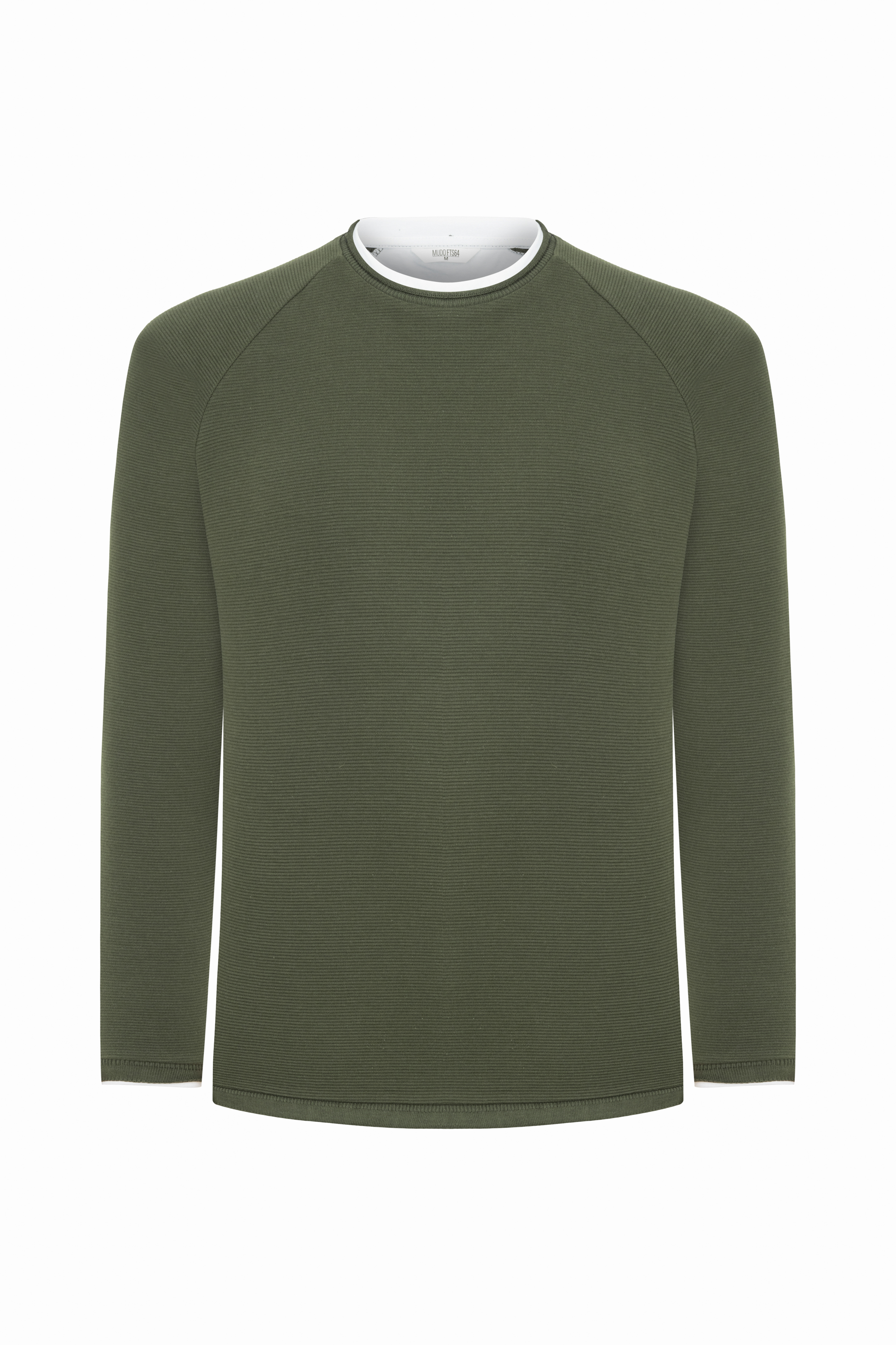 BİSİKLET YAKA SWEATSHIRT