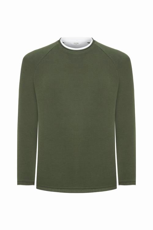  BİSİKLET YAKA SWEATSHIRT