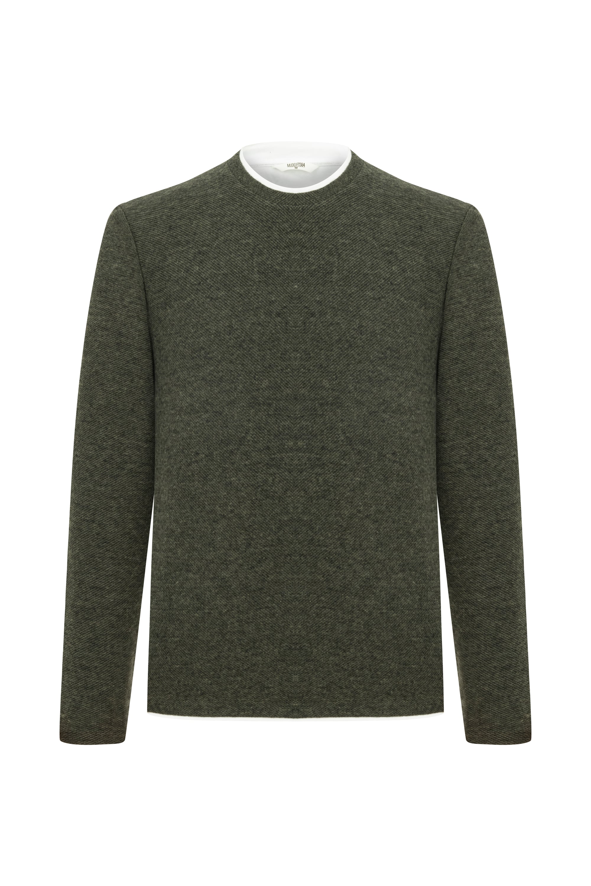 BİSİKLET YAKA SWEATSHIRT