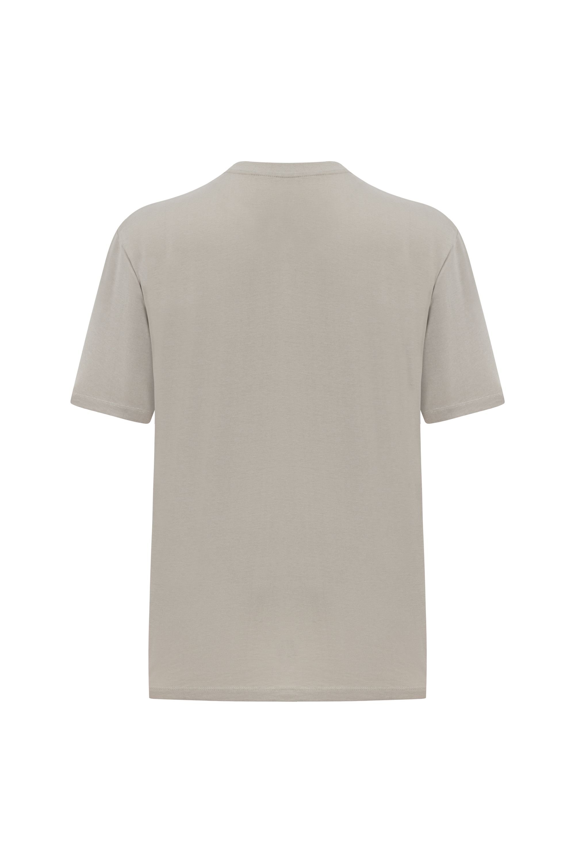 BİSİKLET YAKA KISA KOLLU T-SHIRT