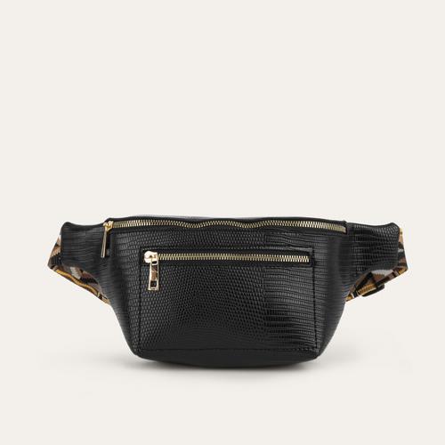  DERİ GÖRÜNÜMLÜ BEL ÇANTASI