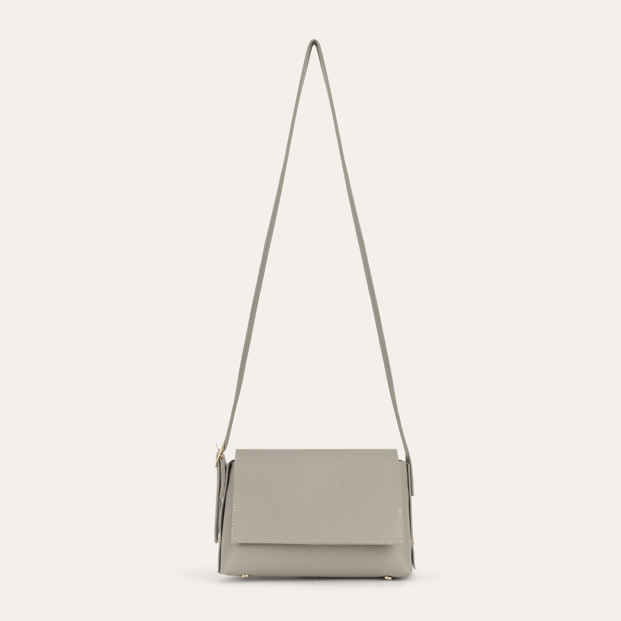 DERİ GÖRÜNÜMLÜ OMUZ ÇANTASI