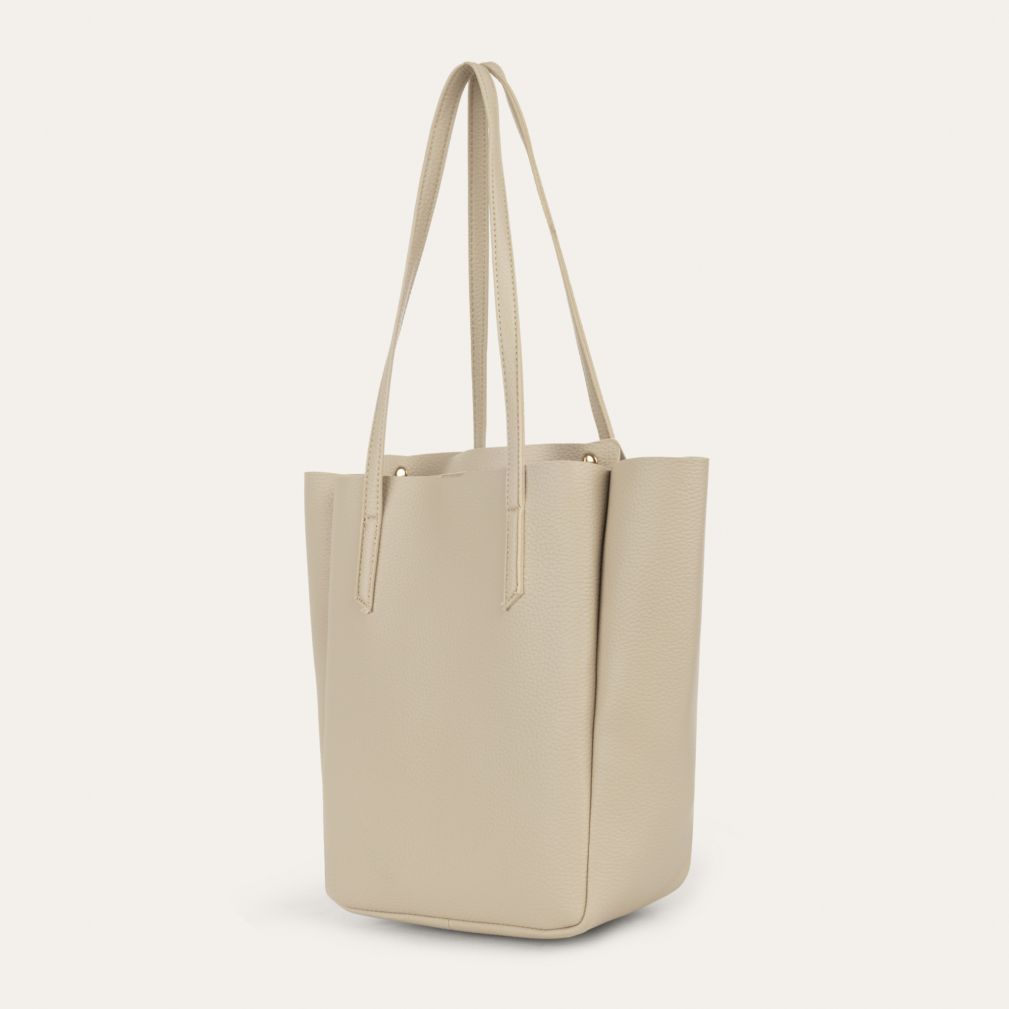 DERİ GÖRÜNÜMLÜ EL ÇANTASI