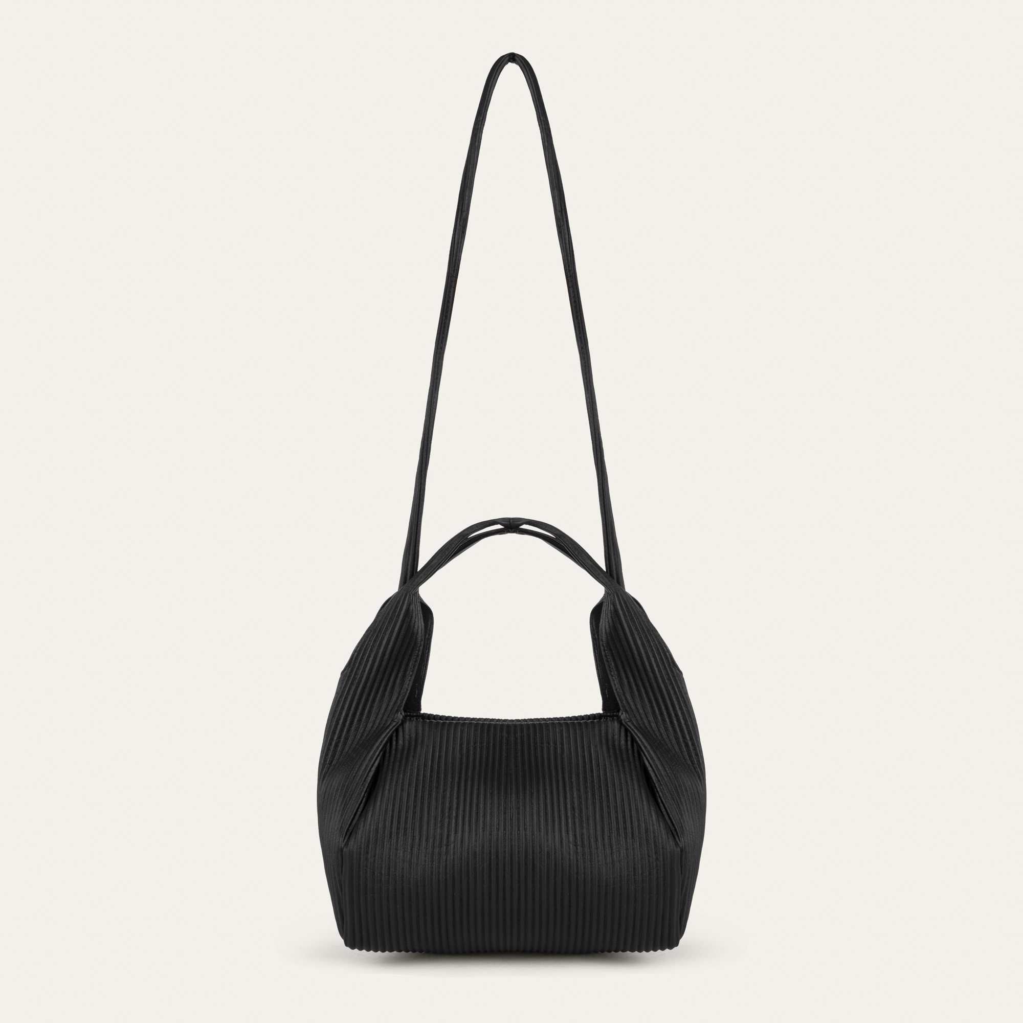 DOKULU DERİ GÖRÜNÜMLÜ EL ÇANTASI