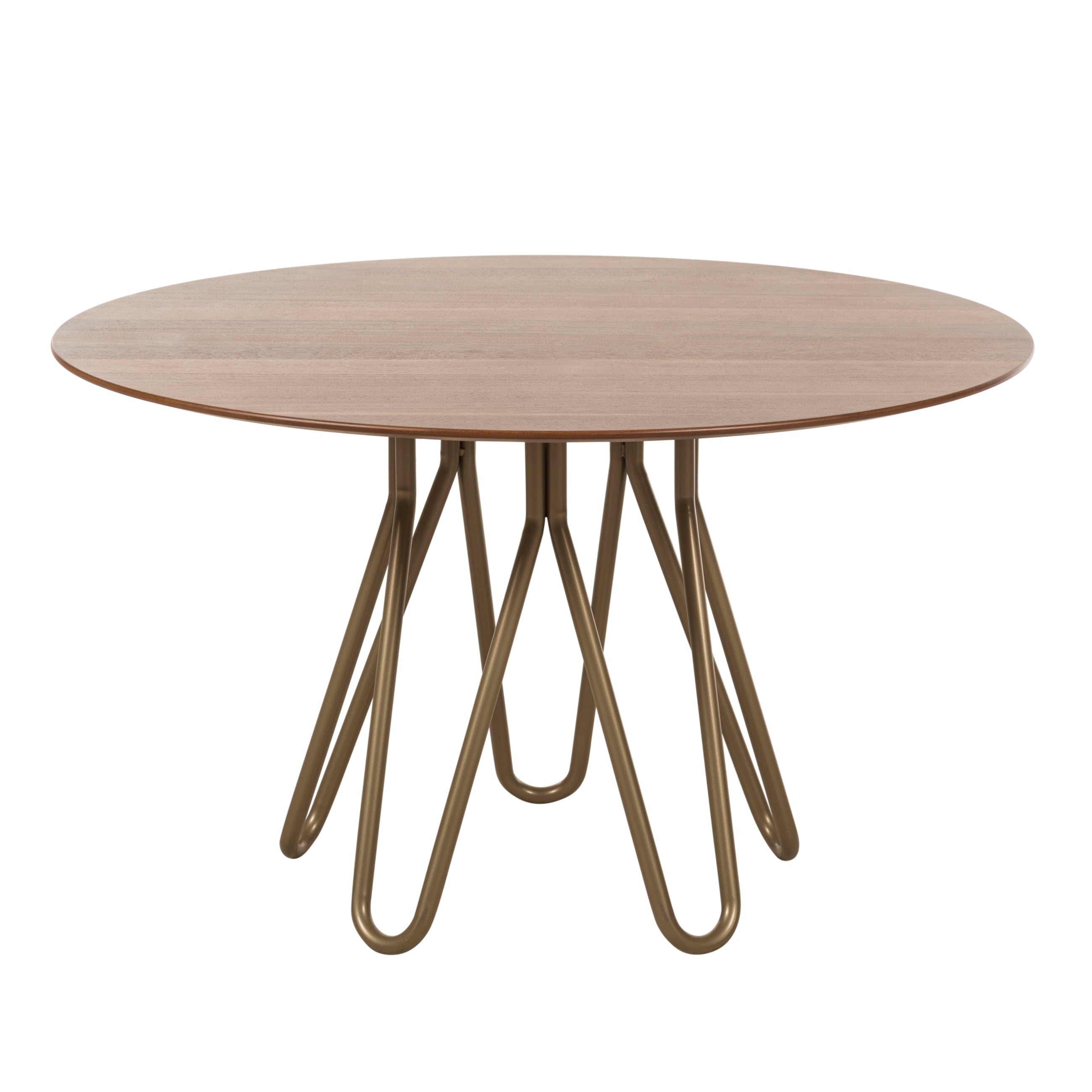 LISA YUVARLAK YEMEK MASASI NATUREL