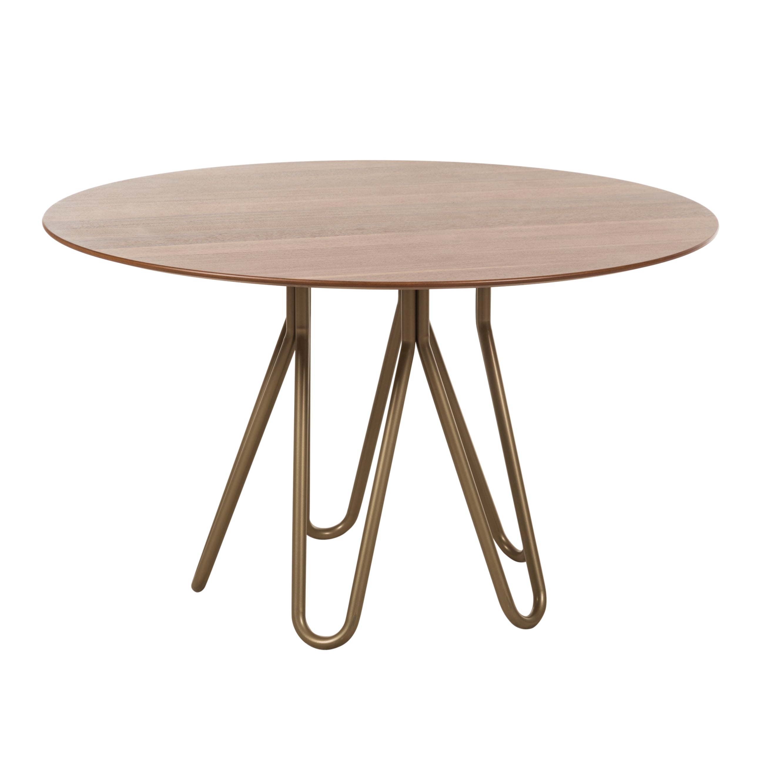 LISA YUVARLAK YEMEK MASASI NATUREL