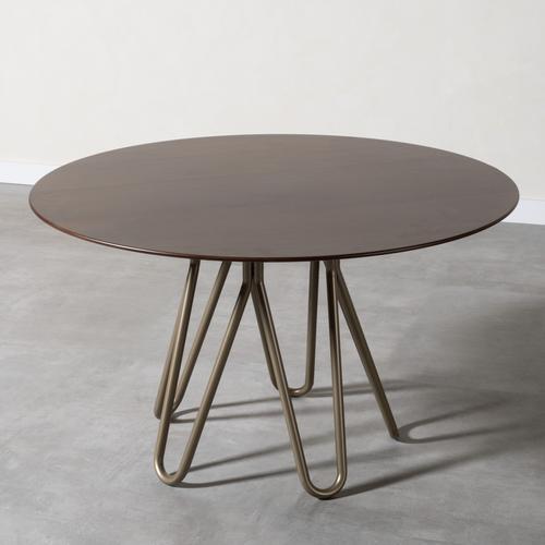  LISA YUVARLAK YEMEK MASASI NATUREL