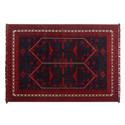  JINA HALI KIRMIZI LACİVERT 160X230