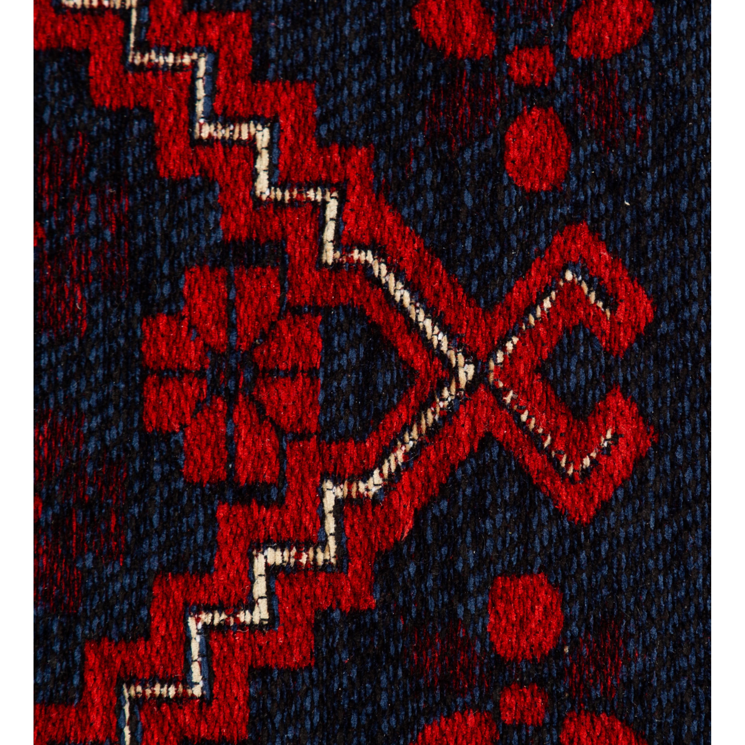 JINA HALI KIRMIZI LACİVERT 160X230