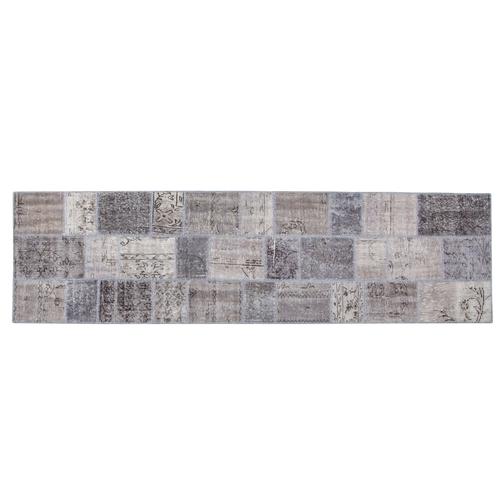 LIMA GRİ EL DİKİŞİ PATCHWORK YOLLUK 80X300