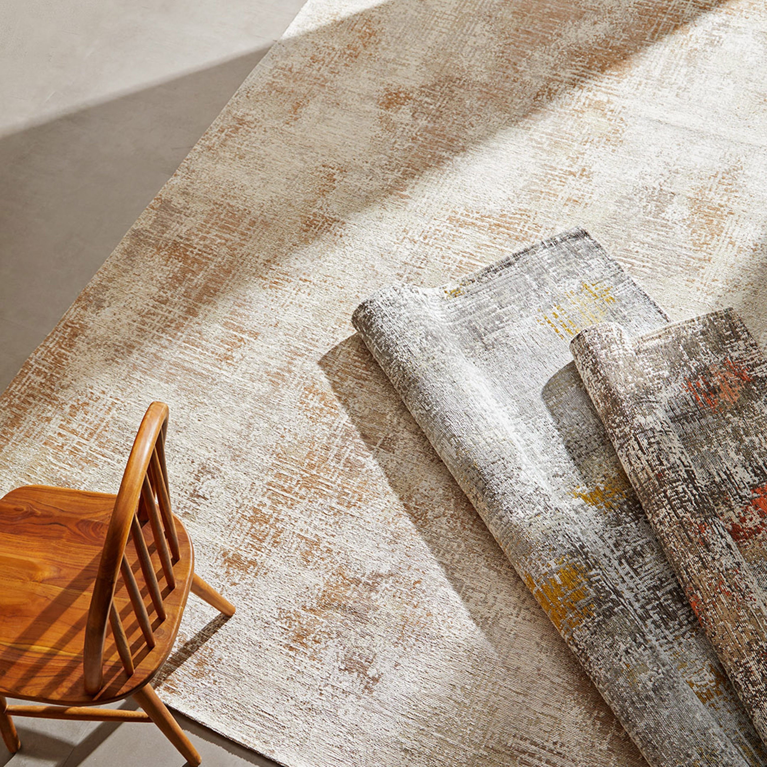 JEMMA HALI SARI GRİ 160X230