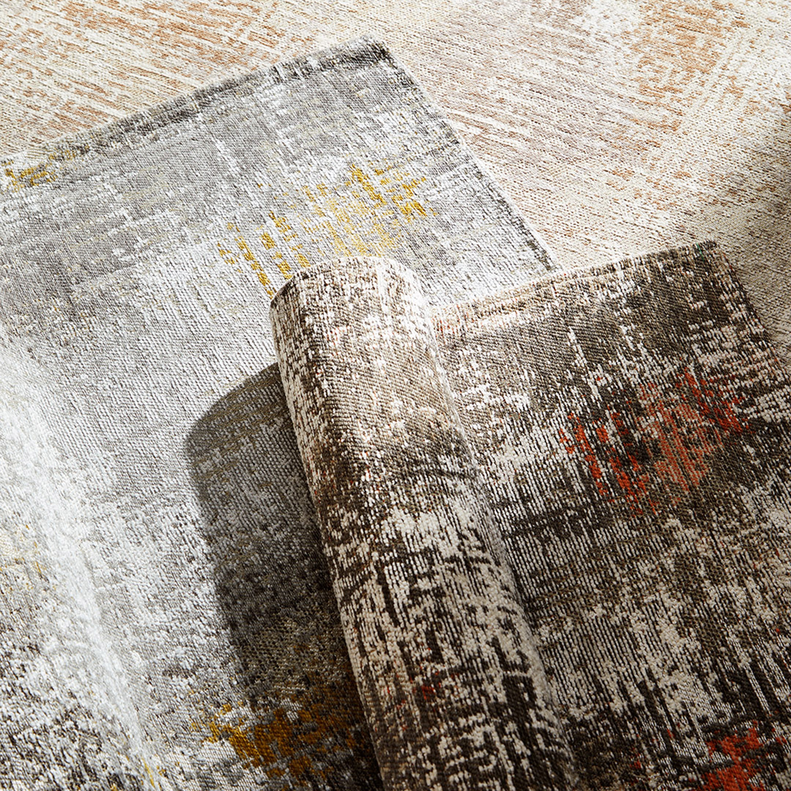 JEMMA HALI SARI GRİ 160X230