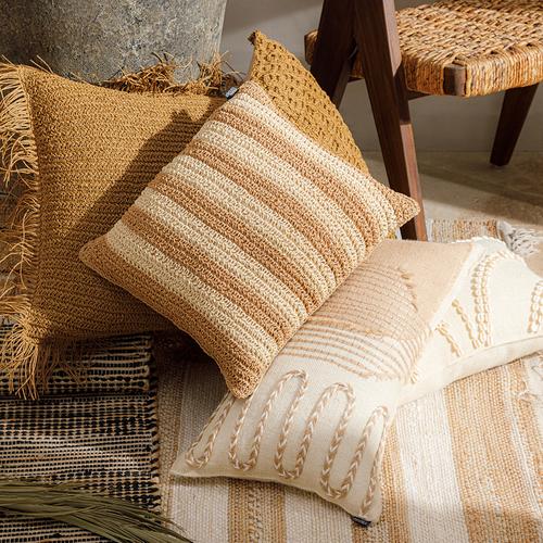 VALETTA TASSEL JÜT KIRLENT 50X50